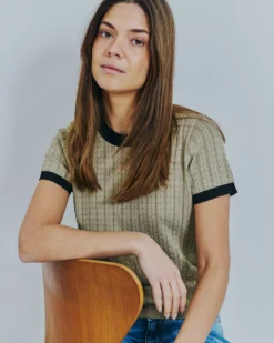 Alba knit tee