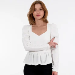 Alice heart neck ls