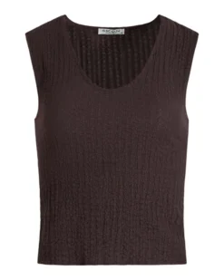 Alva crepe top