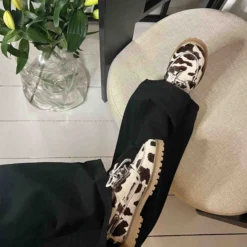 Alvina pony loafers
