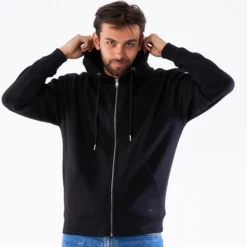 Basic full zip hoodie