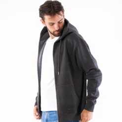 Basic full zip hoodie
