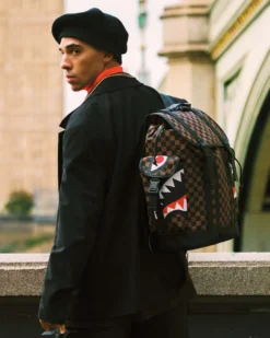 CHECK EMBOSS BACKPACK