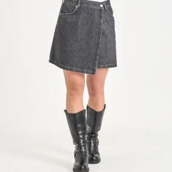 Cleo denim skirt