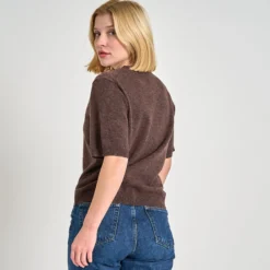 Elise knit tee