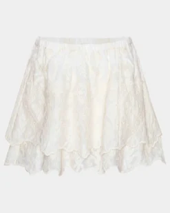 Ellinoric lace mini skirt