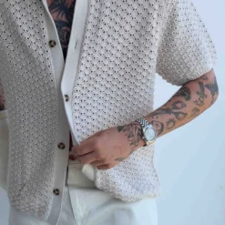 Gideon knit shirt