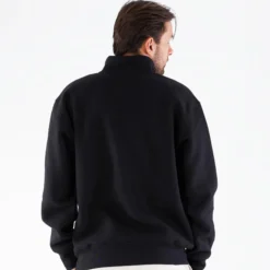 Half zip logo sweat