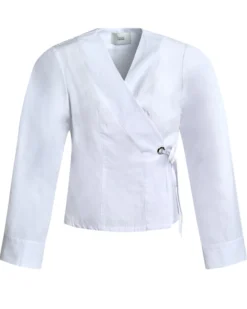 Henlie poplin blouse