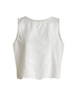 Jocely embroidery top