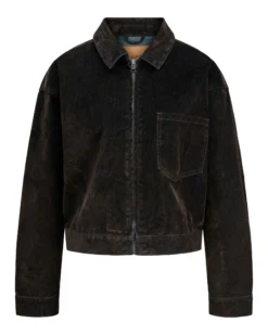 JXMIA FLOCK LS DENIM JACKET