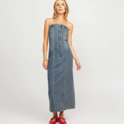 Jxtinga slim denim dress