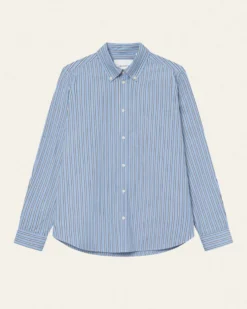 Kent Stripe Poplin Shirt