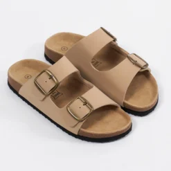 Lakers suede sandal