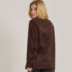 Lara faux suede jacket