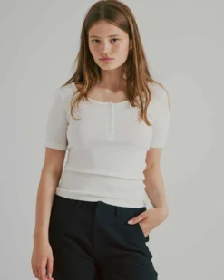 Lara rib tee