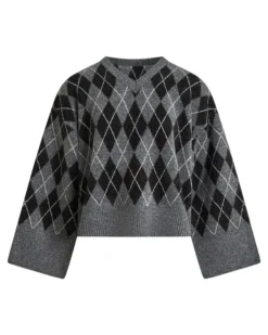 Larisa check knit