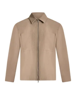 Matt Zip Overshirt