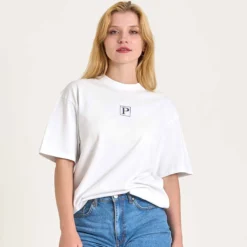 Mille boxy printed tee