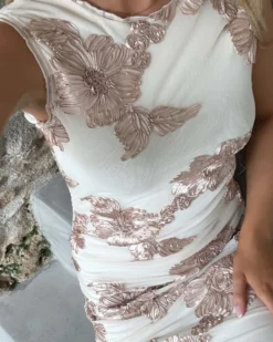 Miraic mesh dress