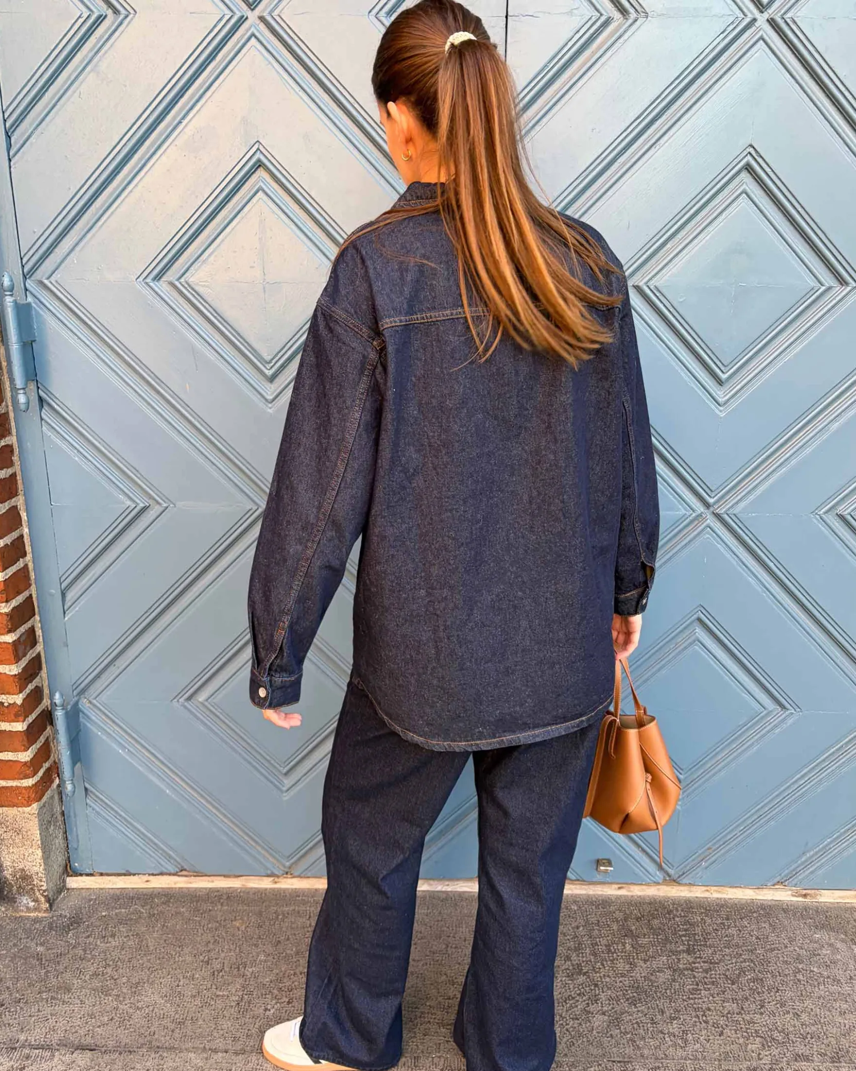 NMADRIANA LOOSE LACE JEANS