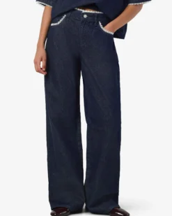 NMADRIANA LOOSE LACE JEANS