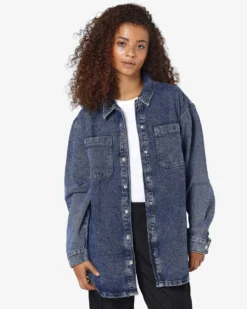 NMALVA DENIM SHACKET
