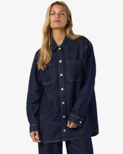 NMALVA L/S DENIM SHACKET