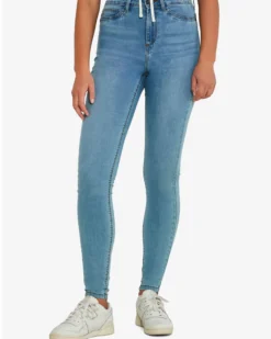 NMCALLIE HW SKINNY JEANS