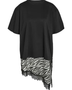 NMFILLA S/S OVERSIZE SATIN