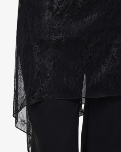 NMIDA ELASTICATED LACE SKIRT