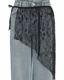 NMIDA LACE WRAP SKIRT