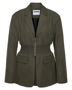 NMIRIS L/S SMOCK FITTED BLAZER