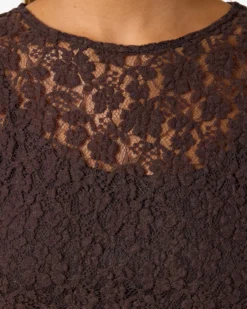NMMIRIAM L/S MAXI LACE DRESS