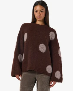 NMSUTTON POLKA OVERSIZE KNIT