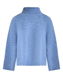 Nona fluffy highneck knit