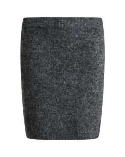 Nona fluffy knit skirt