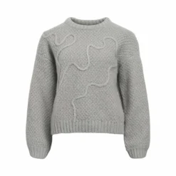 Objakina l/s knit pullover