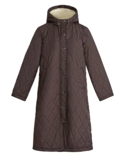 OBJAMANDA LONG QUILT COAT