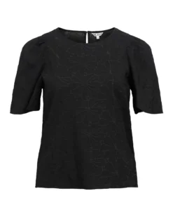 OBJILLY S/S RE O-NECK TOP