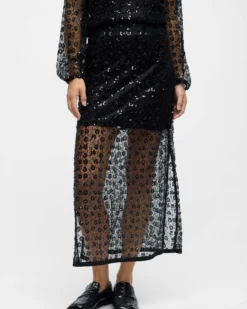 OBJMAISY HW LONG SKIRT