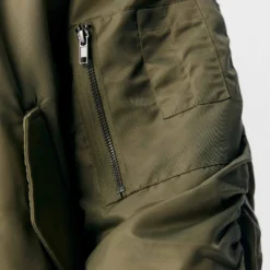 Objmary oversize bomber jacket