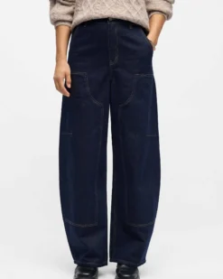 OBJRINSA BARREL JEANS