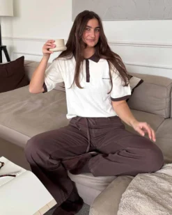 OBJROSIE WIDE JEANS