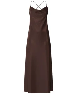 Objsally maxi slip dress