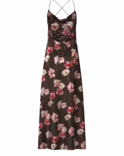 Objsally maxi slip dress