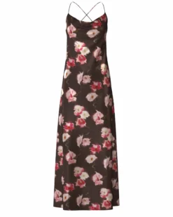 Objsally maxi slip dress