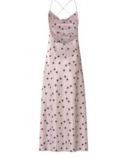Objsally maxi slip dress