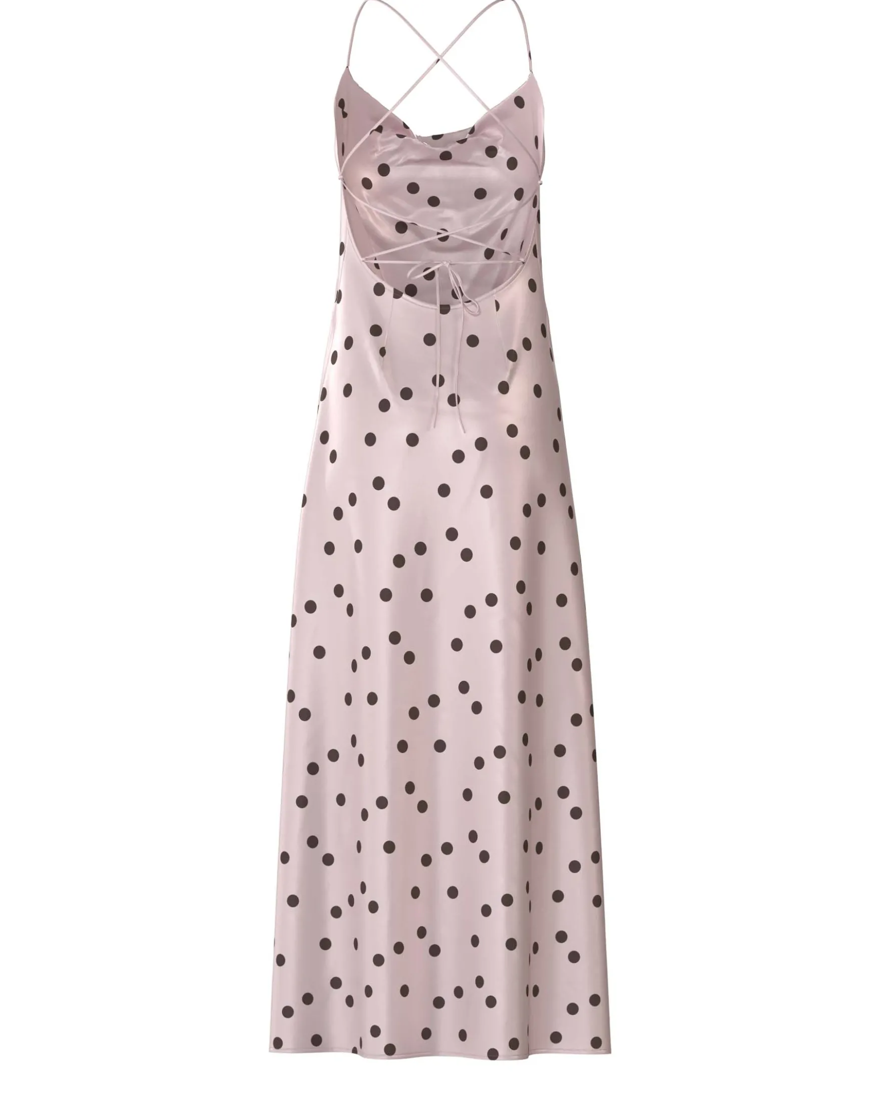 Objsally maxi slip dress