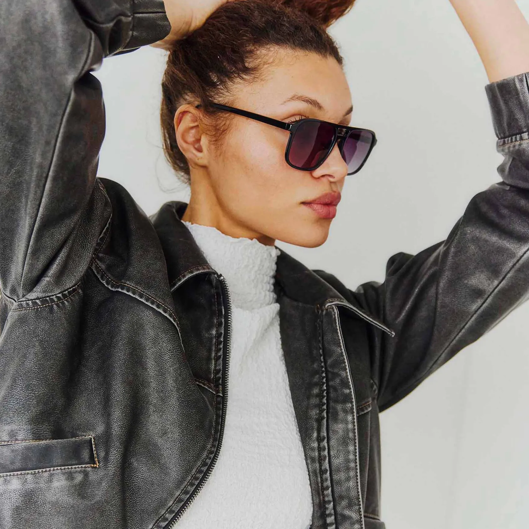 Objscarlet biker jacket